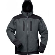Blouson softshell Aouix, Taille 2XL, gris/noir