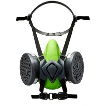 BLS – Schutzhalbmaske 4500 Next P3 R – Silikon – 99,99% Filtereffizienz – Größe M/L