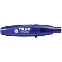 Blister De Ruban Correcteur Avec Bouton Poussoir 5mm x 6m Série Milan