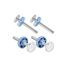 Blue Dream - Blue, 4 Pack Pressure Mount Baby Gates with M10 Threaded Rod - Baby Safety Gate Accessories