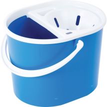 Blue Oval Plastic Mop Bucket/Wring Cone - Cotswold