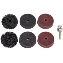 Blue Spot Tools 7 Piece 2" Grinding and Stripping Wheel Set