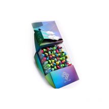 Espositore 48 Cavi Flat usb a / Micro usb b Multicolor - Bluediamond To Go