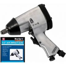 Air Impact Wrench Gun Air Compressor Tool For Sockets 1/2' Drive 312NM - Bluespot