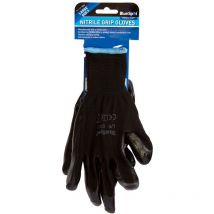 12pc Nitrile Grip Gloves (l) - Bluespot