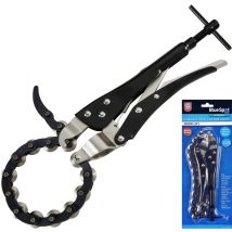 BlueSpot 250mm Exhaust Pipe Cutter Grips Chain Lock-grip Plier Tool Wrench 10"