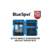 Bluespot - 26pc Adaptor Impact Bit Holder Socket Set Drill Nut Driver Screwdriver 14125