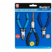 Blue Spot Soft Grip Mini Plier Set