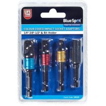 Blue Spot Tools Blue Spot Tools Colour Coded Impact Socket Adaptors (- you get 3