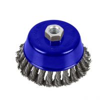 Tools 19216 Twist Knot Cup Brush 100mm M14 x 2 B/S19216 - Bluespot