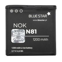 Akku Ersatz Kompatibel Mit Bl-6mt Nokia N81 / N81 8 Gb Accu Bp-6mt - Bluestar