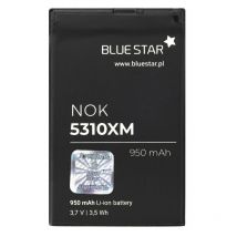 Akku Ersatz kompatibel mit Nokia 7210 / 7310 Supernova / X3-00 950 mAh Li-lon Austausch Batterie Accu BL-4CT - Bluestar