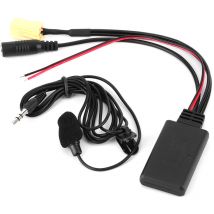 Bluetooth 5.0 Radio aux Entrée Adaptateur Microphone Microphone Hands Free Cable Fit pour Alfa Romeo