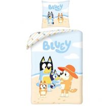 Bluey - Bettwäsche-Set für Kinder – Bettbezug 140x200 cm + Kissenbezug 60x70 cm