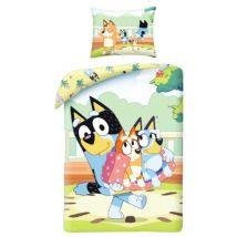 Kinder-Bettwäsche-Set – Bettbezug 140x200 cm + Kissenbezug 60x70 cm aus Mikrofaser - Bluey