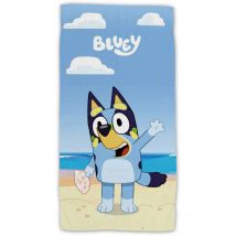 Strandtuch Frottee Badetuch mit Premium Druck, 70x140 cm - Bluey