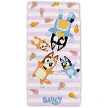 Bluey Strandtuch Frottee Badetuch mit Premium Druck, 70x140 cm