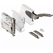 So-tech - Blum aventos hk seidenweiß Hochklappenbeschlag Komplett-Set inkl. Fronthalter und Abdeckkappen lf 480- 1500 (20K2300)