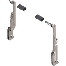 Aventos hl Hochliftklappe, Hebelpaket (Set), KH=400-550 mm, vernickelt - Blum