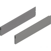 Merivobox Boxcap, NL=500mm, Höhe e, links/rechts, indiumgrau - Blum