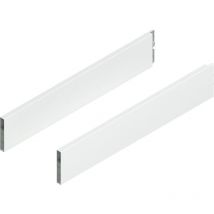 Merivobox Boxcap, NL=550mm, Höhe e, links/rechts, seidenweiß - Blum