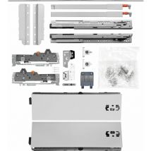 Blum Schubladenschienen TANDEM-Höhe 115 m. Reling 227mm 30kg NL450 grau KB1400mm