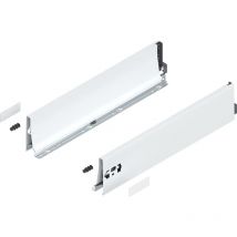 Tandembox Zarge, Höhe k (115 mm), NL=500 mm, links/rechts, für Tandembox antaro, seidenweiss - Blum