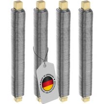 Bindedraht verzinkt Blumendraht Wickeldraht Floristendraht 35m Farbe Silber