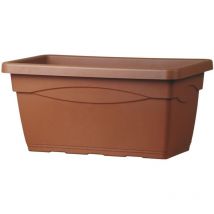 Blumenkasten / Pflanzkasten ''Cassettone basic'' für Garten -60 cm / Anthrazit