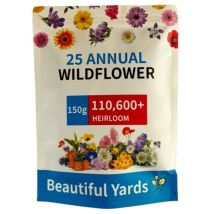 Blumensamen-mischung 150 g – Mehrfarbige Wildblumen, Blüte Vier Jahreszeiten