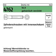 No Brand - Zylinderschraube iso 4762 m.Innensechskant m 20 x 230 10.9 galvanisch verzinkt