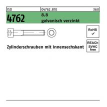 No Brand - Zylinderschraube iso 4762 m.Innensechskant m 4 x 35 8.8 galvanisch verzinkt