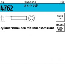 Zylinderschraube iso 4762 m.Innensechskant m 20 x 55 a 4 (- 70)