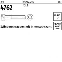 Iso 4762 Zylinderschrauben 12.9 m 6 x 70 s 200 Stk