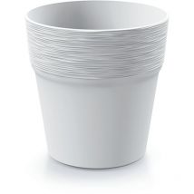 Prosperplast Blumentopf Furu Weiß 17,8 Cm