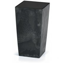 Blumentopf Betonoptik Inkl. Einlegeboden Indoor Outdoor Blumenkasten Pflanzkübel Anthrazit/grau 26l/49l/91l Anthrazit, 49 Liter - Deuba