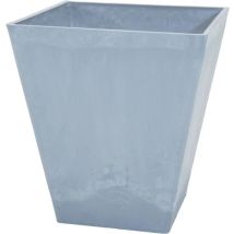 Blumentopf - Mega Kollektionen - Ecostone Quadrat - 48 X 57 Cm - Grau