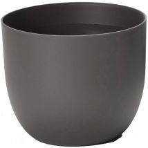 Blumentopf 'Rio Greener' 40 cm anthrazit recyceltes Polypropylen