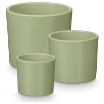 Blumentöpfe aus Keramik, 3 Stück, ø 14, 17, 22 cm