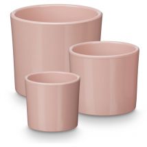 Blumentöpfe aus Keramik, 3 Stück, ø 14, 17, 22 cm