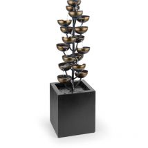 Blumfeldt - Joshua Tree Fontaine de jardin à jet d'eau (pompe de 7 w, câble de 10 m, convient à une utilisation en intérieur ou en extérieur,