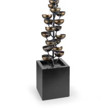 Blumfeldt - Joshua Tree Fontaine de jardin à jet d'eau (pompe de 7 w, câble de 10 m, convient à une utilisation en intérieur ou en extérieur,