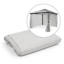 Blumfeldt - Pantheon Solid Sky Parois latérales pour pergola 3x3 4 pièces140g/m²