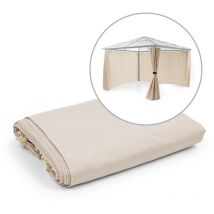 Blumfeldt - Pantheon Solid Sky Parois latérales pour pergola 3x3 4 pièces140g/m²