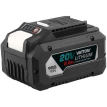 Vatton - Batería De Litio 20v 8.0ah Slim Intelligent