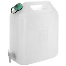 EDA - bidon agua con grifo 20 l , Bidón agua con grifo 20L. -Marca: . -Bidón extra fuerte para almacenar y transportar agua, con tapón a rosca y