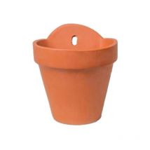 Kormax - maceta barro colgar pared 18 cm , Maceta barro colgar pared 18 cmFabricado en cerámica de BailénGran calidadFácil de colgarApto para