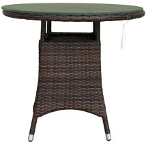 Resol - mesa aluminio dada moka 80 cm , Mesa aluminio Dada moka 80 cm. -Marca: . -Mesa multiusos apta para interior y jardín. -Dimensiones: 69 x 80 x