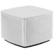 Multistore 2002 - progarden mesa baja naxos 53x53x40 cm blanca , Mesa baja Naxos 53x53x40 cm blanca progarden. - Material : Polipropileno. - Medidas