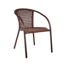 DL - sillon aluminio ratan marron 30b , Sillón aluminio imatación mimbre marrón 30BFabricado en fibra imitación mimbre y aluminio aptos para